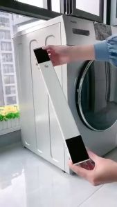 Bộ 2 Thanh Con Lăn Giúp di chuyển đồ nặng SET 2pcs Chân Đế Máy Giặt tủ lạnh có con lăn di chuyển đễ dàng