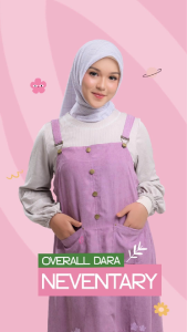 Rabbani - Atasan Overall Wanita Dara Neventary