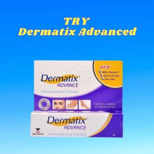 Dermatix Advance Advanced Scar Formula Cream 15g - Quick Healing & Skin Softening