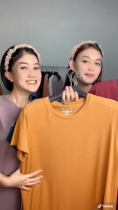 Zalmore Basic Midi Dress dengan Slit Premium Cotton