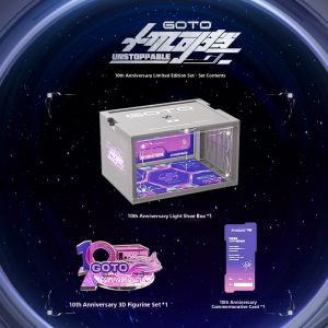 GOTO MALAYSIA | GOTO 10th Anniversary Limited Edition Sound Control Light Shoe Box Set Exclusive Numbered Commemorative Card Tech Sensation