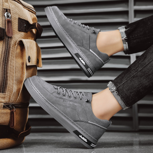 Leedoo Sepatu Fashion Pria Casual Sneakers Tali Olahraga Shoes Men Keren Sekolah Kerja Jalan Santai MC475