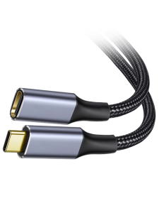 Cáp Mở Rộng USB C 3.1 Gen2 10Gbps Type C To C PD 100W QC4.0 Sạc Nhanh Dành Cho MacBook Pro Hỗ Trợ Truyền Dữ Liệu Video 4K 60Hz Chất Liệu Bện
