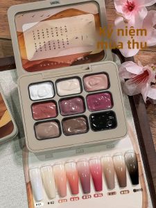 Sơn Móng Tay Bán Cứng MORDDA 9 Màu Độ Bám Cao Dạng Tuýp Dùng Cho Làm Móng Tại Nhà Và Salon Dành Cho Nữ