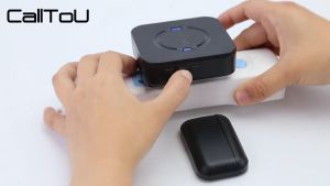 CallToU Wireless Door Window Sensor Alarm Sensor Anti-theft Door Bell with 55 Ringtones 200m Range for Office/Home/Store