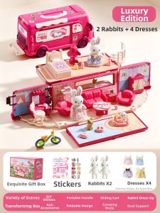 TonGJishi | Intelligent Dollhouse Car Toy for Girls