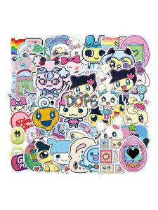 New Arrival 50 Pcs Tamao Stickers Cute Cartoon Graffiti Mobile Phone Water Cup Storage Box Helmet Guitar DIY Decoration Waterproof No Trace Sticky