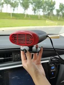 SUITU | Quạt Sưởi Chống Sương Mù Ô Tô 12V 150W Quạt Sưởi 2 Trong 1 Máy Sưởi Và Làm Tan Băng Kính Chắn Gió Hệ Thống Làm Mát Và Làm Ấm Nhanh Chóng Để Đảm Bảo An Toàn Cho Xe