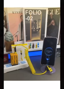 Kabel Data Spring 4in1 Macaron & Lilit Spiral Silicone Fast Charging Serbaguna