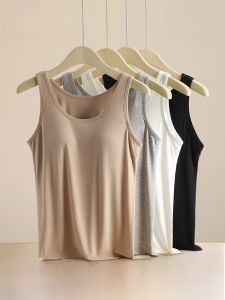 MiiOW | Áo ba lỗ nữ MiiOW Cat Person có đệm ngực áo ngực tích hợp áo lót mùa hè áo ba lỗ một mảnh áo ba lỗ thường ngày áo ba lỗ màu trơn