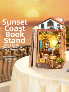 JINWUCHUANGYI | Sunset Coast DIY Miniature House Model Kit