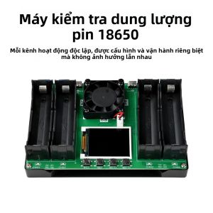Máy Kiểm Tra Pin 18650 Bốn Kênh Mô-đun Sạc-xả Tự Động Với Chức Năng Đo Điện Trở Trong Thiết Bị Kiểm Tra Tải Điện Tử
