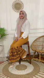 SARUNG BATIK GOYOR PRIA WANITA DEWASA BAHAN LEMBUT ADEM KAIN RAYON