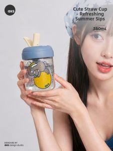 AKS | Cốc Straw An Toàn cho Học Sinh bằng Tritan