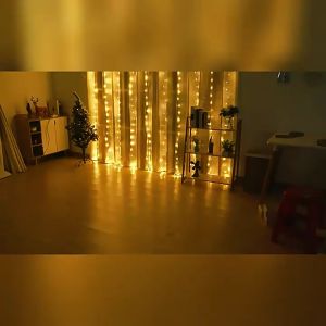 Kksafe ไฟประดับตกแต่ง สายไฟหิ่งห้อย LED USB ไฟปีใหม่ ไฟคริสมาสต์ ปรับได้ 8 ระดับ ไฟตกแต่งตามเทศกาล หลอดLED สีWarm White รีโมทคอนโทรล