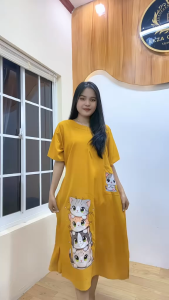 Quella fashion store daster bear ld 120 bahan rayon premium daster kekinian daster mama muda daster viral tiktok
