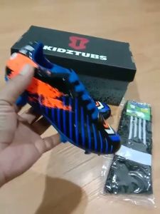 KIDZTUBS Paket Komplit Sepatu Bola Anak Usia 6-10 Tahun