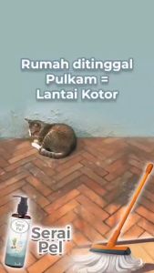 Maharati Serai Pel 220ml - Larutan Pel Anti Serangga