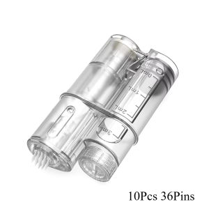 Dr. Pen | 10Pcs Needle length 0.25mm Cartridge 18/36/42Pins Nano Containable Needle Cartridge For Dr Pen Derma Pen H6 Replacement