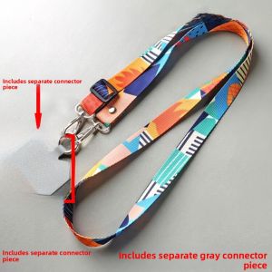 High-End Adjustable Ethnic Style Mobile Phone Lanyard Crossbody Neck Strap Vintage Mobile Phone Case Hanging Rope Accessories