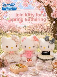 RONGMENGSHIJIE | Large Hello Kitty Plush Toy
