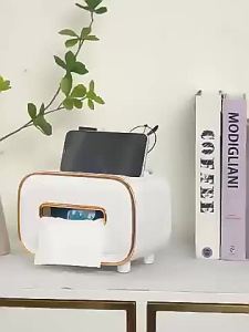 Luxury Multi-functional Tissue Box Organizer