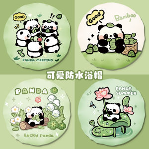 Double Layer Shower Cap for Girls Waterproof Bathing And Shower Special Cute Childrens Girl Dedicated Cap Personal Hygiene