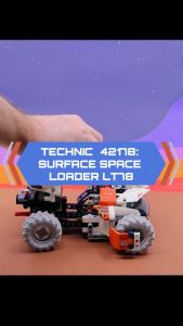 Đồ Chơi Ghép Hình Chính Hãng LEGO Technic Surface Space Loader LT78 42178 - 435 Chi Tiết