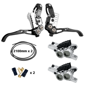 ZRACE | ZRACE M2 Bike Brakes Lightweight CNC Hydraulic Bike Brake for MTB / Flat Bar Gravel / BMX Racing