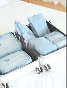 OFM-C1185 Tas Travel Organizer 7IN1 Storage Bag Luggage Bag / Tas Packing dalam Koper 7Pcs