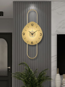 นาฬิกาตั้งผนังแบบควอตซ์สไตล์โมเดิร์นเรียบง่ายที่สร้างสรรค์สำหรับห้องนั่งเล่น ตกแต่งด้วยกริด นาฬิกาแบบมีสายเดี่ยว