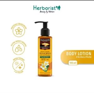 HERBORIST Body Lotion Whitening UV Filter 145ml Zaitun Coconut dan Frangipani