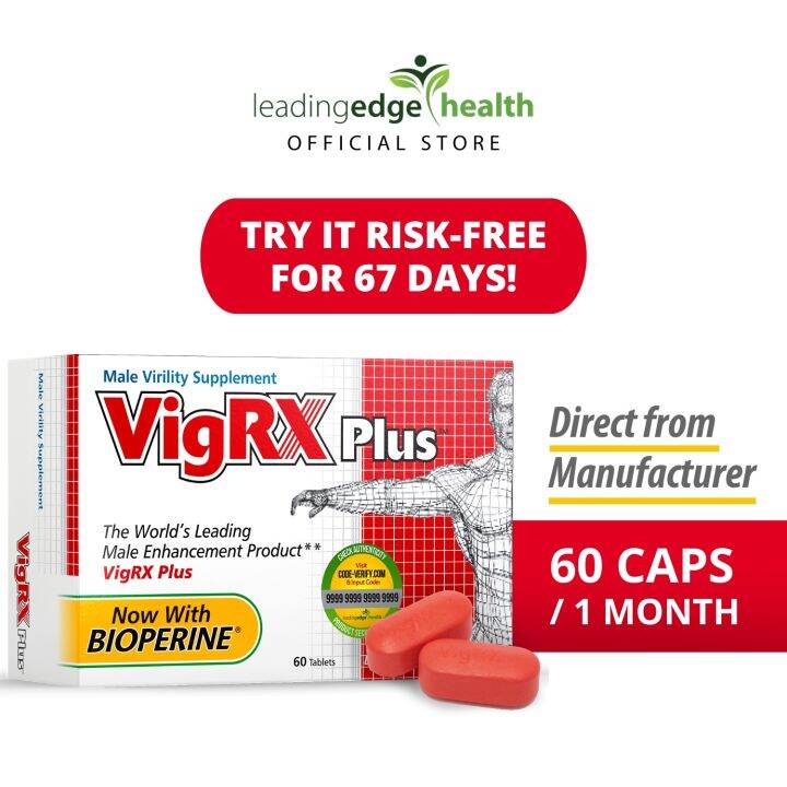 VigRX Plus For Men 6 Months 360 pills Natural Male Virility