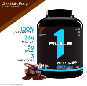 R1 RULE 1 Whey Blend Protein - Whey Isolate - 2Lbs / 5Lbs - Expiry: 2027