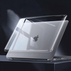 Ultra Crystal Clear Laptop Case for MacBook Pro 14 16 inch M3 M4 M5MacBook Air 15" Slim Transparent Hard Shell Protective Cover