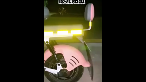 10Pcs Universal Reflective Strips Sticker Night Safe Driving Warning Tape