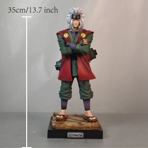 Bandai | 53cm 13.7 inch Anime Jiraiya Action Figures Pvc Statue Desktop Ornamen Collection Statue Model Decoration Room Toys Gifts
