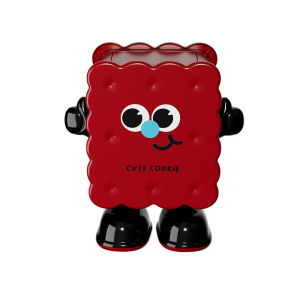ASCOR | Press Trash Can with Lid and Wheels High Capacity