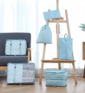 Tas Travel Set 7 in 1 Storage Bag/ Tas Organizer Storage Bag/ Set 7Pcs travel Luggage Bag Tas