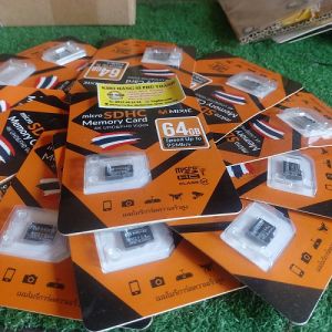 Thẻ nhớ 64Gb Mixie chính hãng mới dùng cho camera điện thoại loa vi tính. Bảo hành 1 năm.