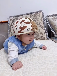 Mũ bảo vệ đầu chống va đập cho bé tập bò tập đi KidsWorld M11 bảo vệ đầu toàn diện 360° thoáng khí siêu nhẹ