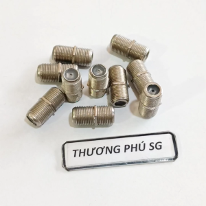 Đầu nối dây F5 cáp đồng trục truyền hình cáp Tivi cáp Camera: Bịt 5 đầu / Bịt 10 đầu
