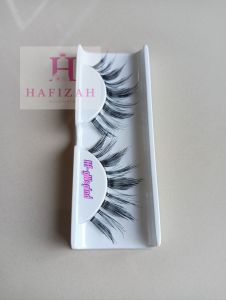 Bulu Mata Natural Hafizah HF GWspInd isi 1 Pasang Satuan Gratis Tutup Mika