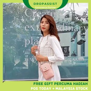 DROPASSIST 1202 Korean Sling Crossbody Handphone Shoulder Bag Wanita Beg Bahu Bimbit Silang Perempuan Murah