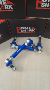 F-One Shark FOS Front Sway Bar Link Stabilizer Link Stabil Adjustable ADJ Fortuner 2005-2025 / Hilux Vigo Revo / Prado 120 150 Standard To Lift Up Original
