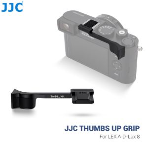 JJC Metal Thumb Up Grip for Leica D-LUX8 CameraThumb Rest Support Holder D-LUX 8 Camera Accessories Silicone Pad Design For Preventing Scratches