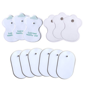 10/20pcs Electrode Pads Conductive GEL Pad Body การฝังเข็มสําหรับ TENS นวดหน่วย Body REPLACEMENT Patch อุปกรณ์นวด
