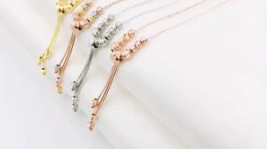 rantai leher emas bangkok cop Original 916 Korean Gold emas bangkok original cop rantai leher Gold Necklace viral birthday gift for womenLady Lucky Bead Necklace