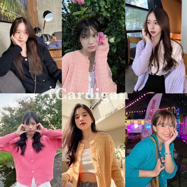 Oncloudnine.bkk ♡ baddy cardigan เสื้อคลุมคาร์ดิแกนผ้านุ่มใส่สบาย 𓂂𓏸🐰 ...