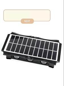 Solar Wall Lamp Outdoor Solar LED Light Waterproof Up And Down Luminous Lighting Balcony Yard Garden Decoration Lights